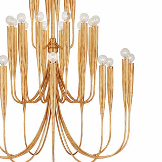 Oakhurst Vintage Brass Chandelier