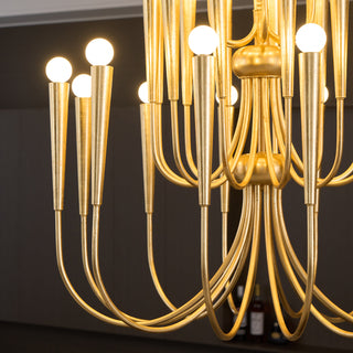 Oakhurst Vintage Brass Chandelier