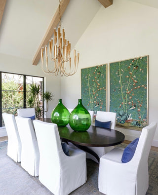 Oakhurst Vintage Brass Chandelier
