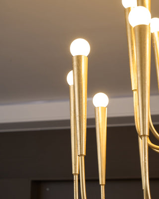 Oakhurst Vintage Brass Chandelier