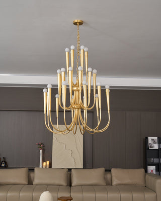 Oakhurst Vintage Brass Chandelier