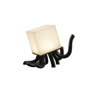 Tentax Modern Wood Alabaster Table Lamp
