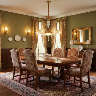 Odile Luxe Floral Crystal Chandelier