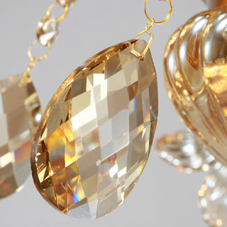 Odile Luxe Floral Crystal Chandelier