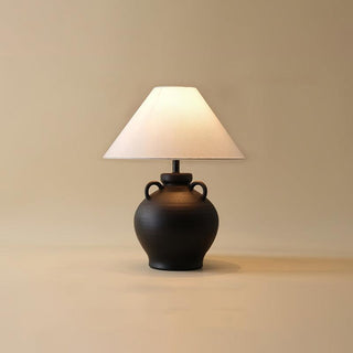 Old Wine Pot Oriental Ceramics Table Light