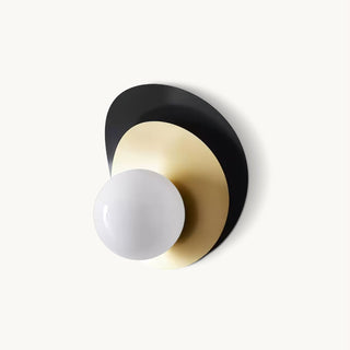 Olivia Layered Metal Glass Wall Light