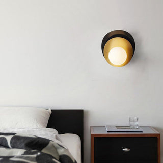 Olivia Layered Metal Glass Wall Light