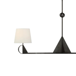 Olivier Minimalist Brass Chandelier