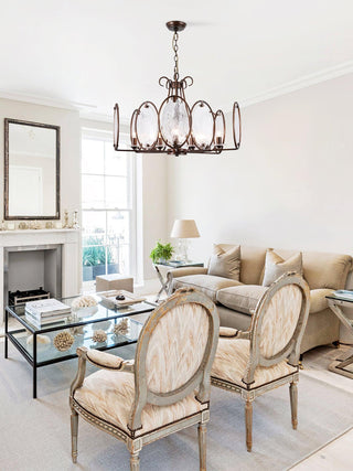 Ombelle Vintage Iron Chandelier