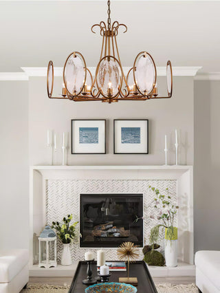 Ombelle Vintage Iron Chandelier