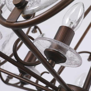 Ombelle Vintage Iron Chandelier
