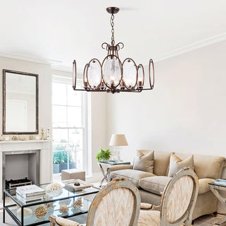 Ombelle Vintage Iron Chandelier