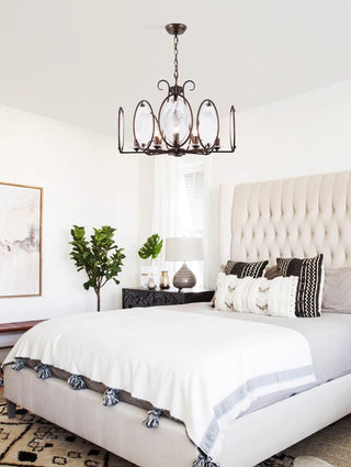 Ombelle Vintage Iron Chandelier