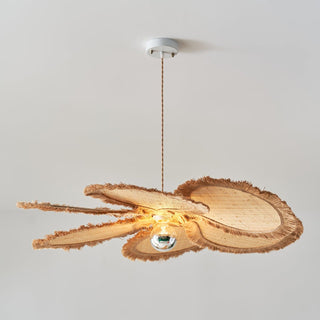 Onna Playful Natural Brushed Grass Pendant Light