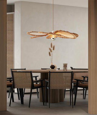 Onna Playful Natural Brushed Grass Pendant Light