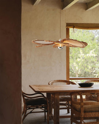 Onna Playful Natural Brushed Grass Pendant Light