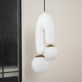 Oo Sculptural Ceramic Pendant Light