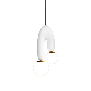 Oo Sculptural Ceramic Pendant Light