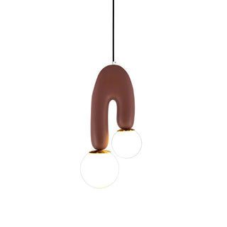 Oo Sculptural Ceramic Pendant Light