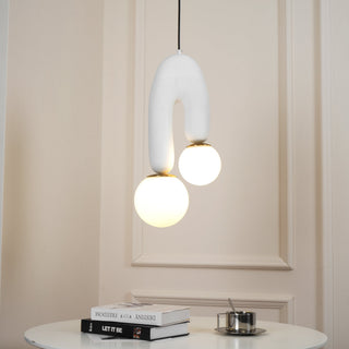 Oo Sculptural Ceramic Pendant Light