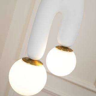 Oo Sculptural Ceramic Pendant Light