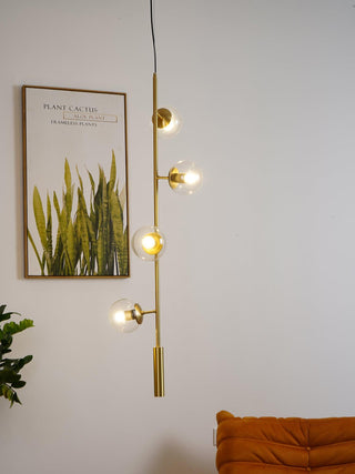 Orb Contemporary Metal Pendant Light