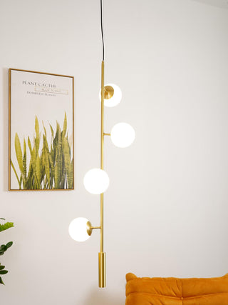 Orb Contemporary Metal Pendant Light