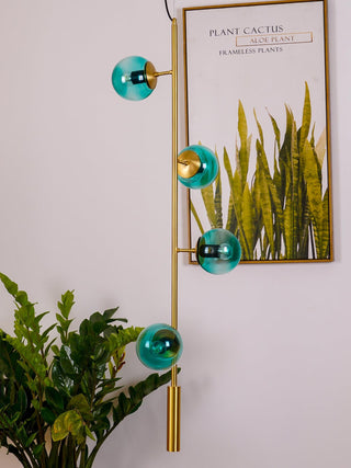 Orb Contemporary Metal Pendant Light