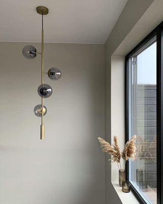 Orb Contemporary Metal Pendant Light