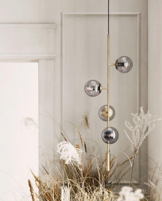 Orb Contemporary Metal Pendant Light