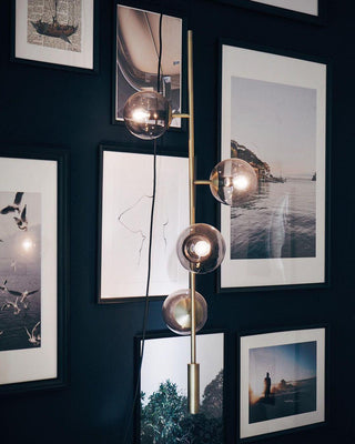 Orb Contemporary Metal Pendant Light