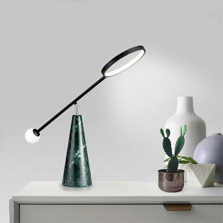 Orbit Sculptural Marble Table Light