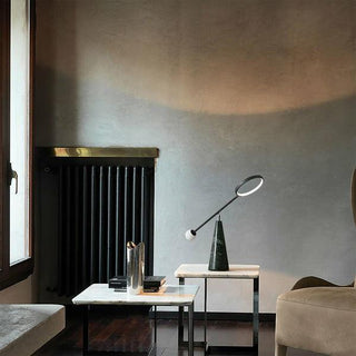 Orbit Sculptural Marble Table Light