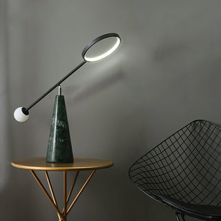 Orbit Sculptural Marble Table Light