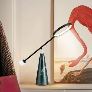 Orbit Sculptural Marble Table Light