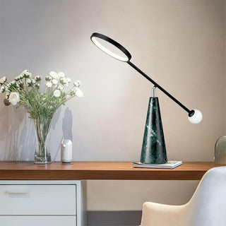 Orbit Sculptural Marble Table Light