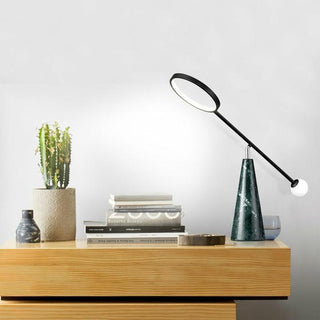 Orbit Sculptural Marble Table Light