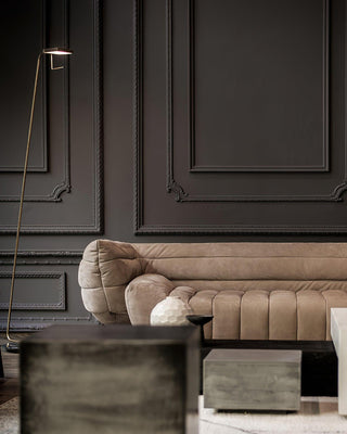 Orion Minimalist Brass Floor Light