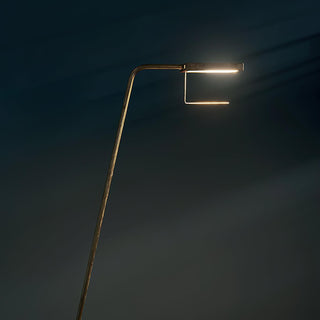 Orion Minimalist Brass Floor Light