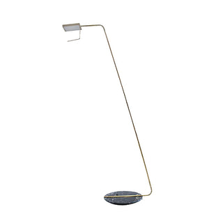 Orion Minimalist Brass Floor Light