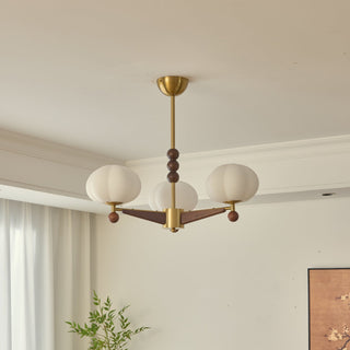 Lennox Mid-Century Multi-Shade Chandelier