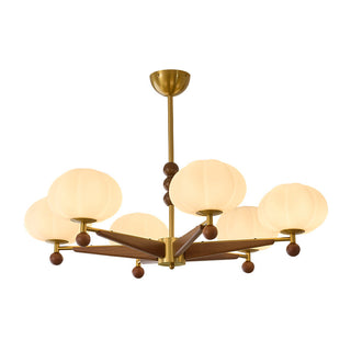 Lennox Mid-Century Multi-Shade Chandelier