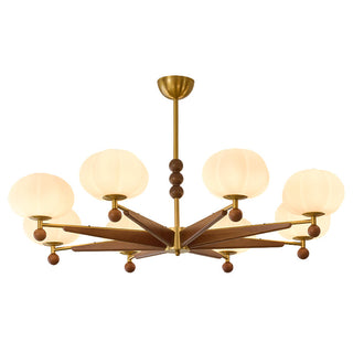 Lennox Mid-Century Multi-Shade Chandelier