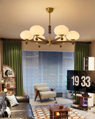 Lennox Mid-Century Multi-Shade Chandelier