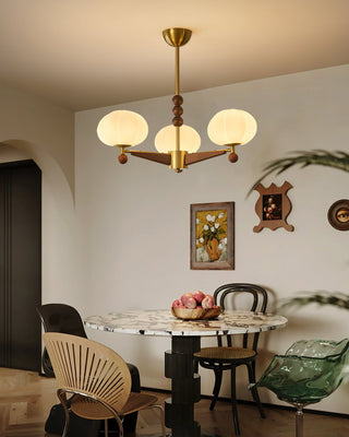 Lennox Mid-Century Multi-Shade Chandelier