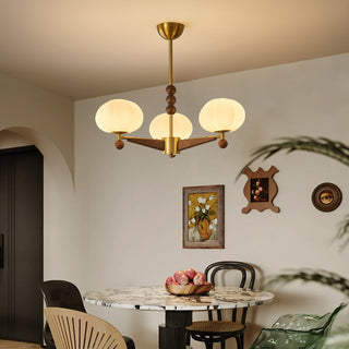 Lennox Mid-Century Multi-Shade Chandelier