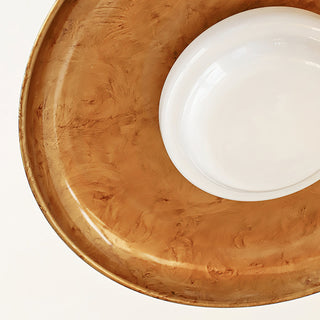 Oscar Modern Brass Ceiling Lamp