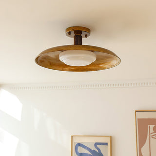 Oscar Modern Brass Ceiling Lamp