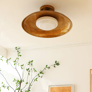 Oscar Modern Brass Ceiling Lamp