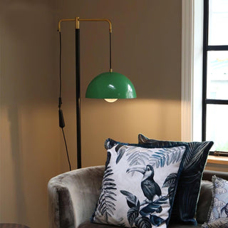 Otto Mid-Century Modern Metal Floor Light